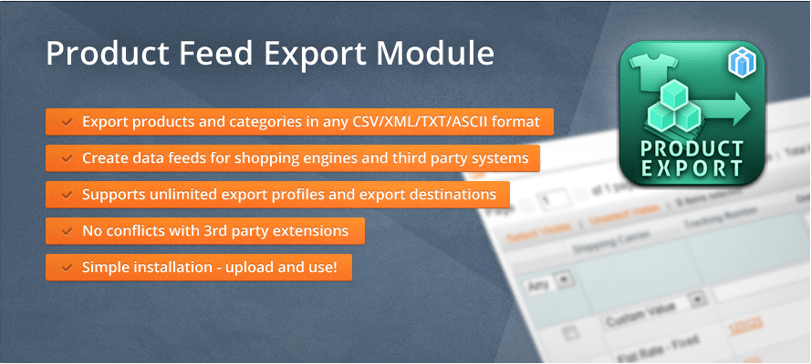 Magento Product Export Module